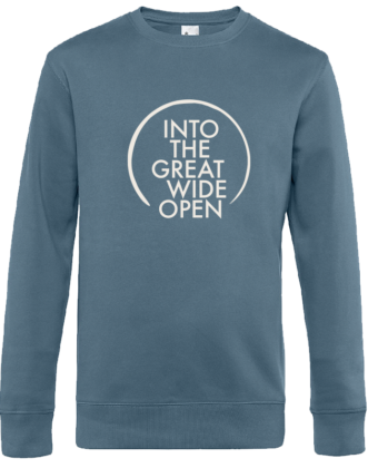 Sweater- Nordic blue – ITGWO round print